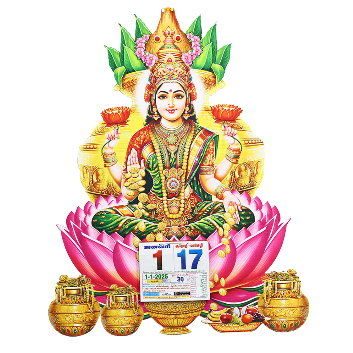 Lakshmi-Special Diecut- Calendar-2025