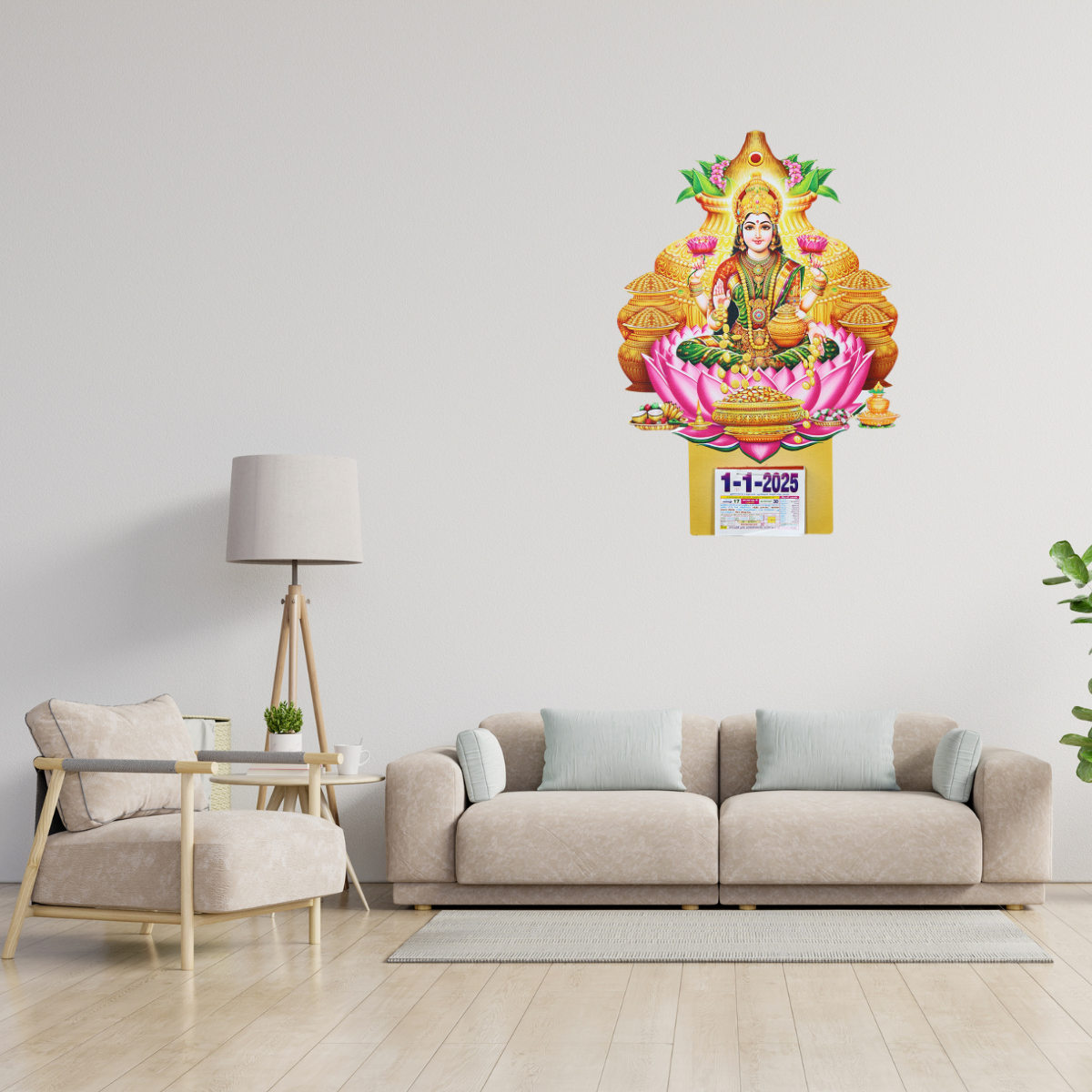 Lakshmi-Special Diecut-Calendar-2025