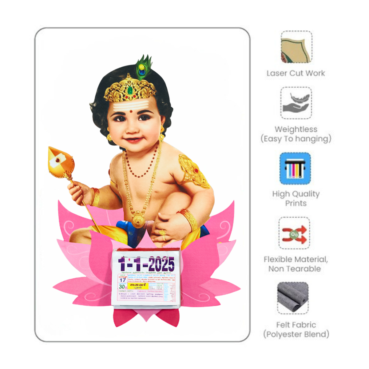 Little-Murugan-Special Diecut-Calendar-2025