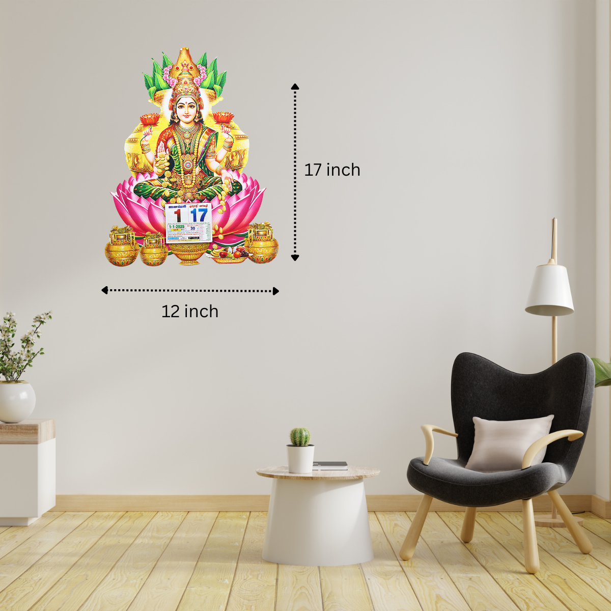 Lakshmi-Special Diecut- Calendar-2025