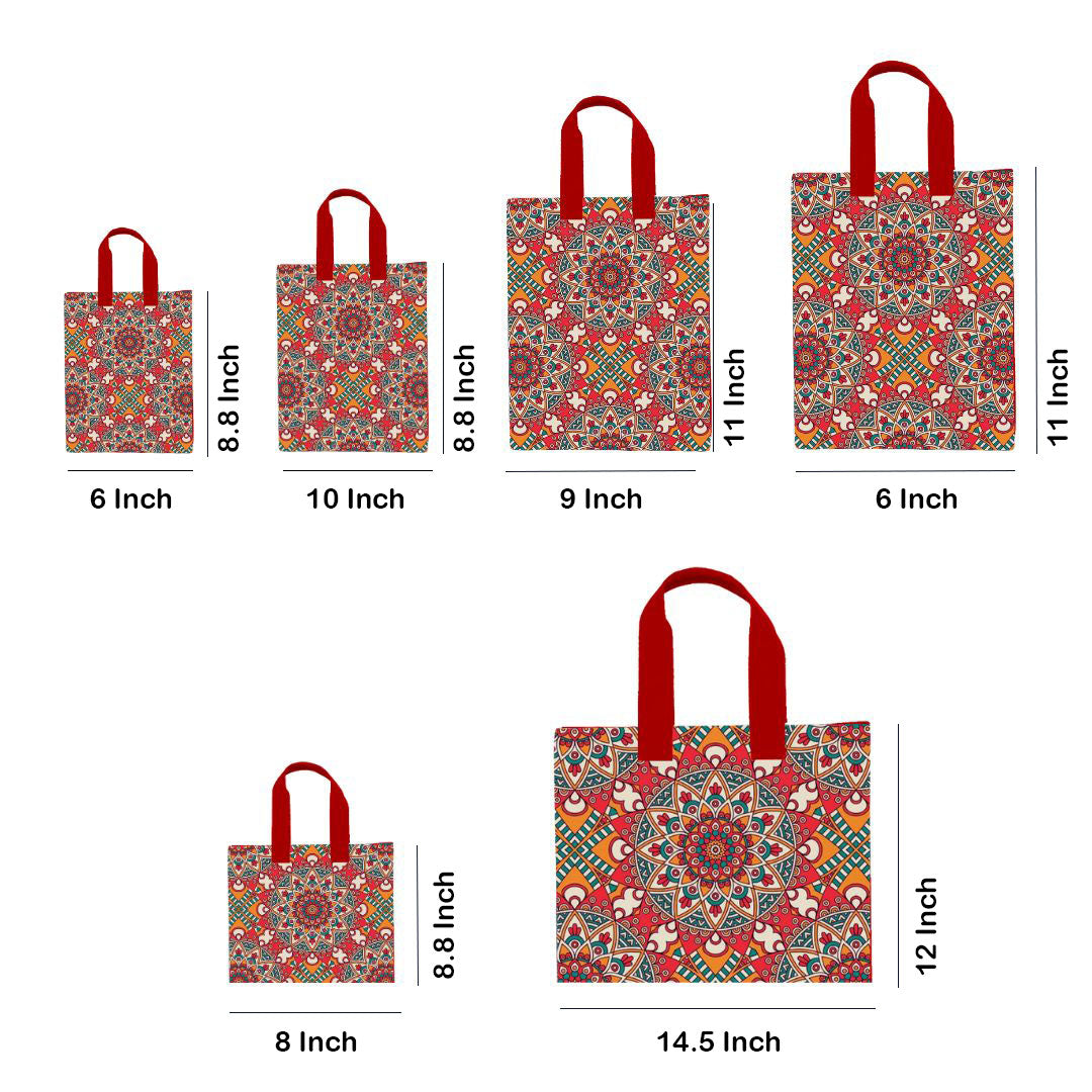 Readymade Gift Bag | Washable Return Gift Bags | Stitched Return Gift Bags | Thamboolam bags.