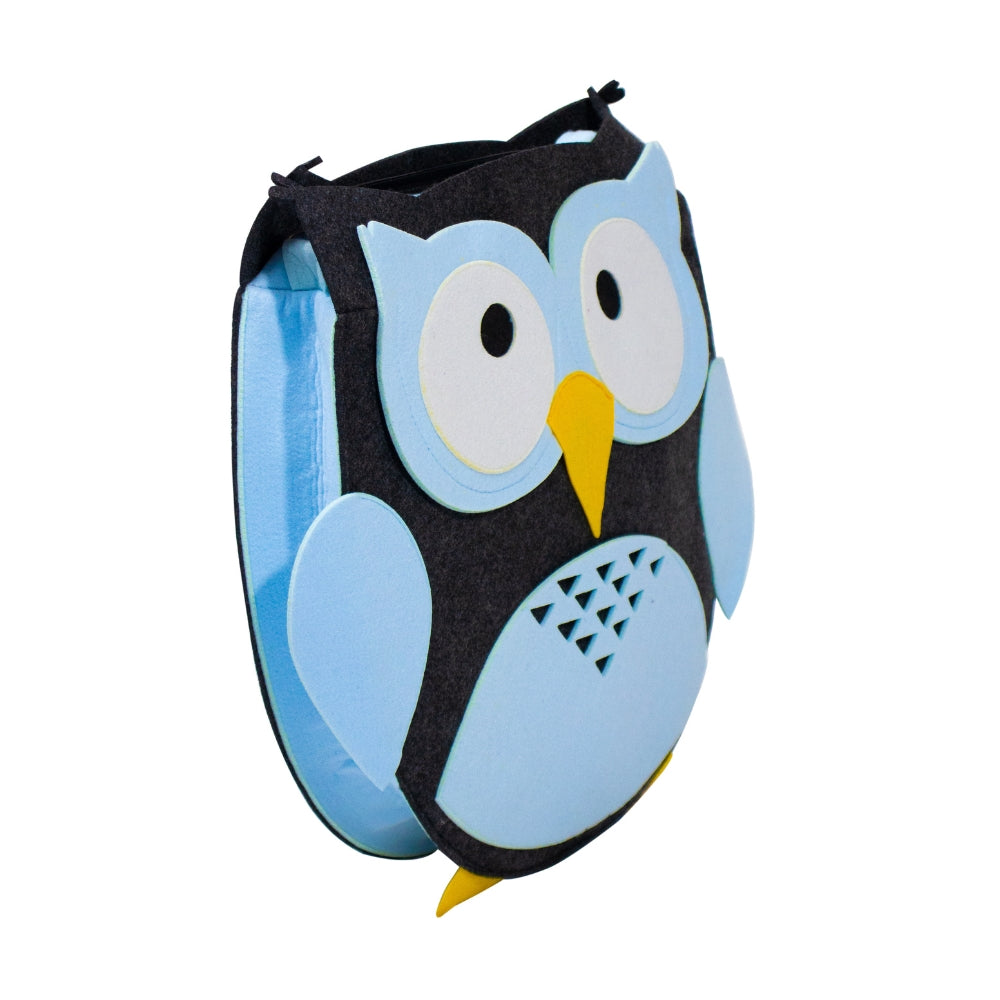 Nauticrew Blue Owl Bag | Lightweight Handbag | Stylish Shoulder Bag |Felt Tote Bag.