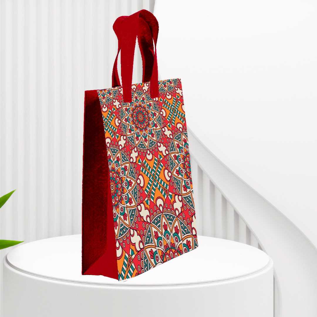 Readymade Gift Bag | Washable Return Gift Bags | Stitched Return Gift Bags | Thamboolam bags.