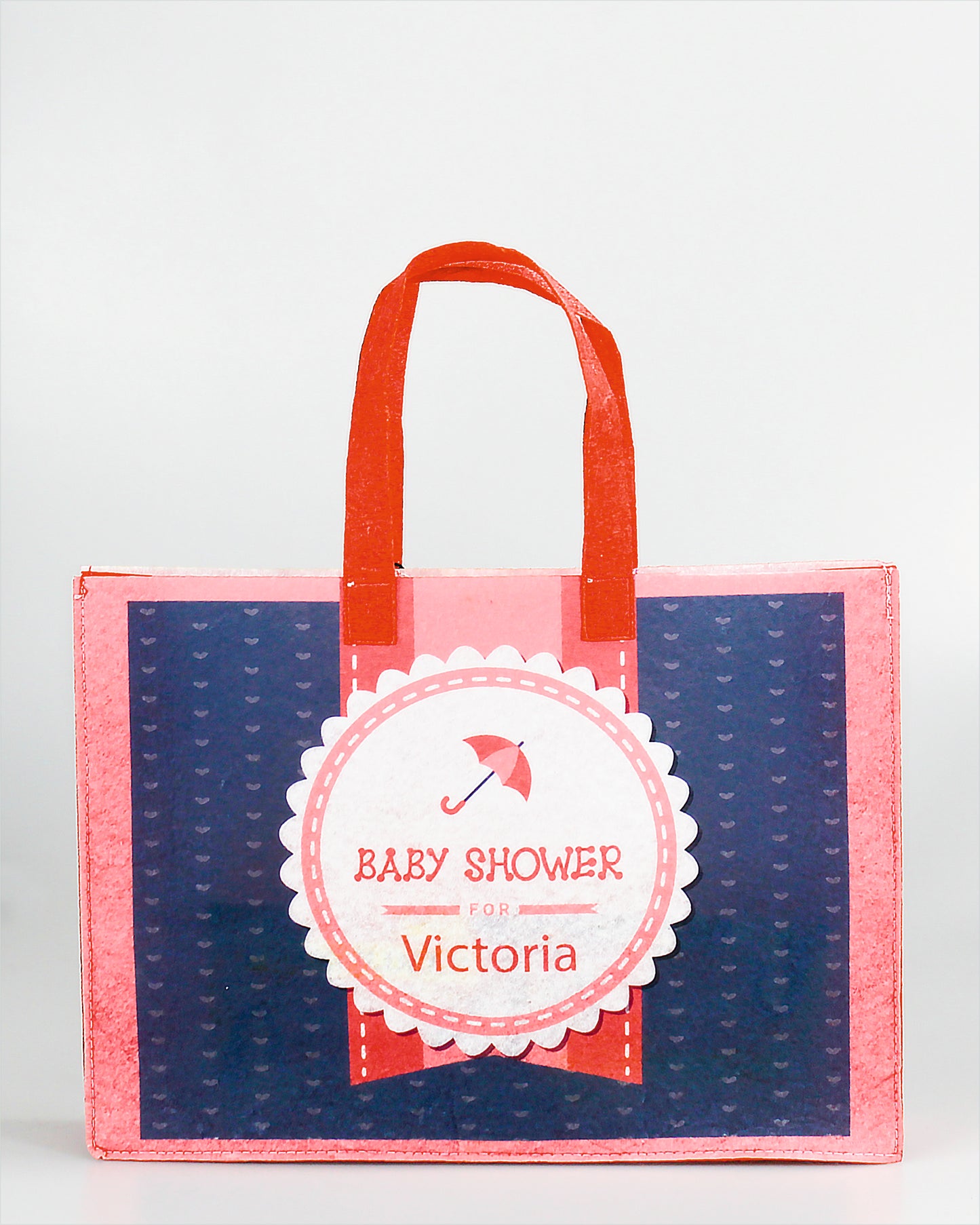 Baby Shower Return Gift Bags | Customized Names and Design | Size 11 x 8 x 3 | 50 Nos.