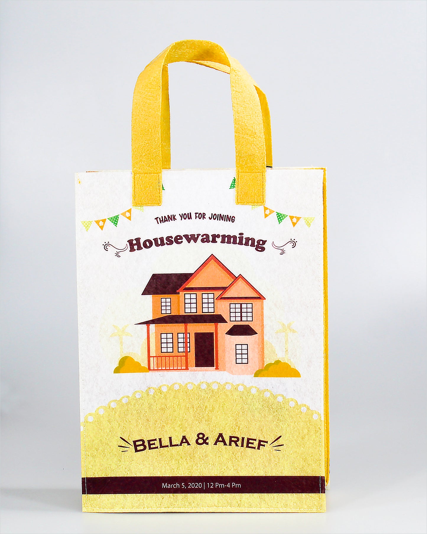 Elegance House Warming Gift Bag | Multicolor | 11 x 8 x 3 Inch | 50 Nos.