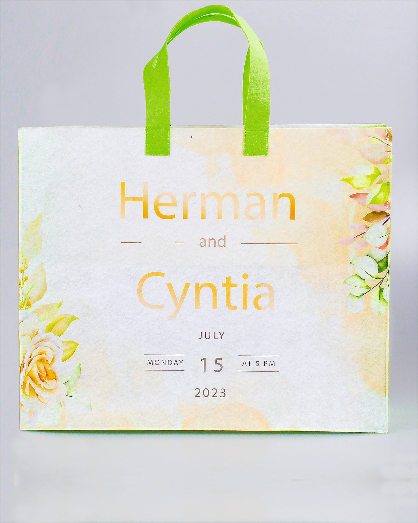 Marriage Event Bag | Customized Name | Multicolor | 50 Nos