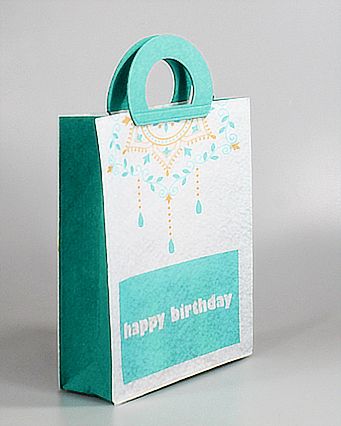 Birthday Gift Bag | Elegant Design | Size 11 x 8.8 x 3 | Multicolor | 50 Nos.