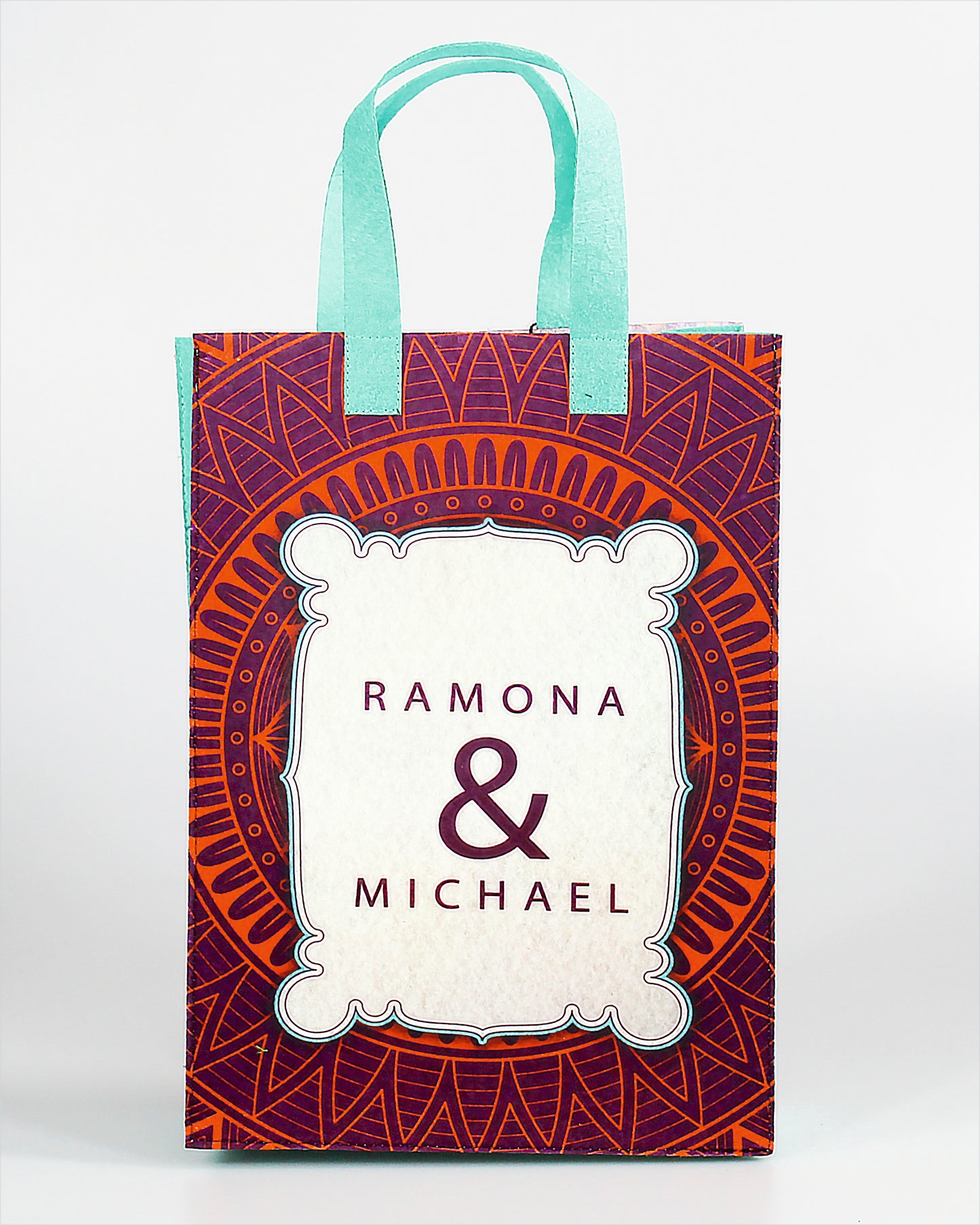 Multicolor Event Gift Bag with Customized Name and Design | 50 Nos.