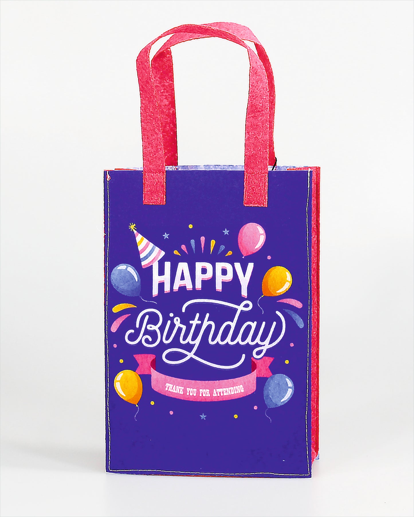 Birthday Party Return Gift Bags | Custom Designed | Size 8.8 x 6 x 2 | Multicolor.